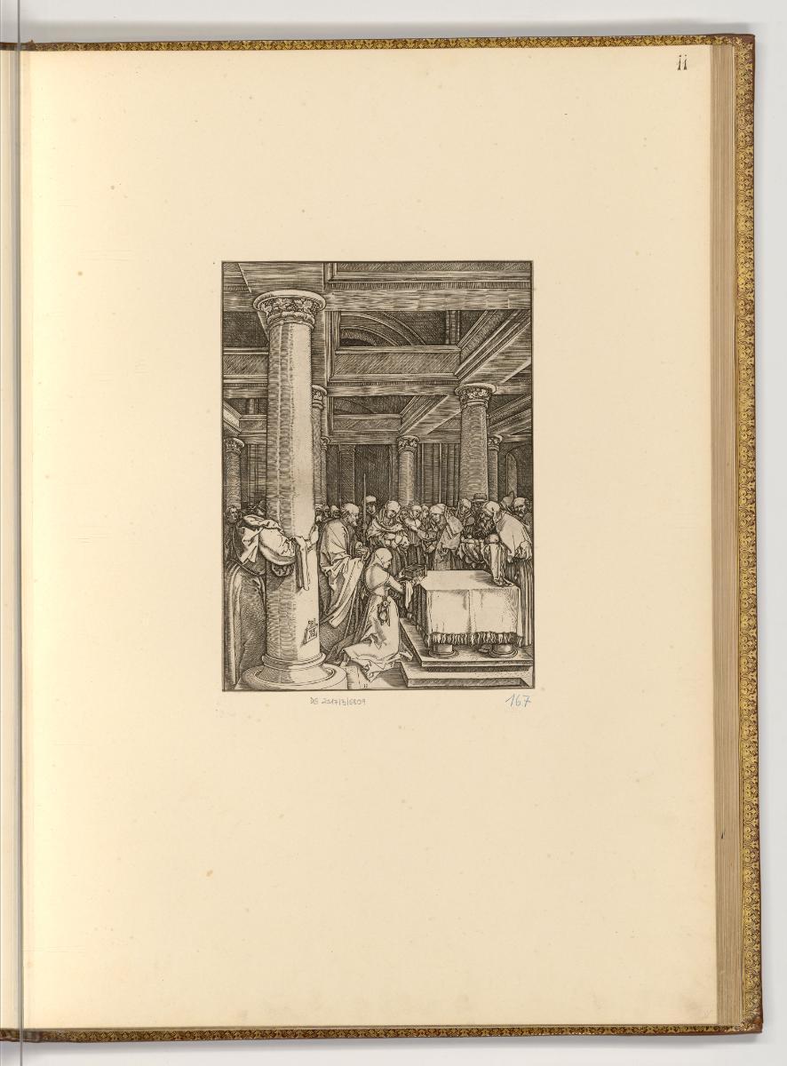 Marcantonio Raimondi III, Darbringung im Tempel, Inv. Nr.: Italien nach Sektionen I/18, It/I/18…