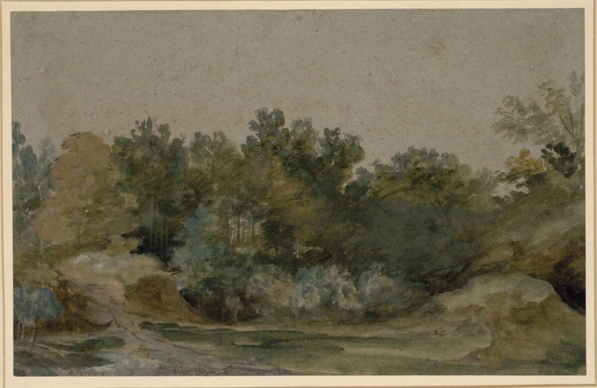 Anthonis van Dyck, Waldlandschaft, Inv. Nr.: 24652