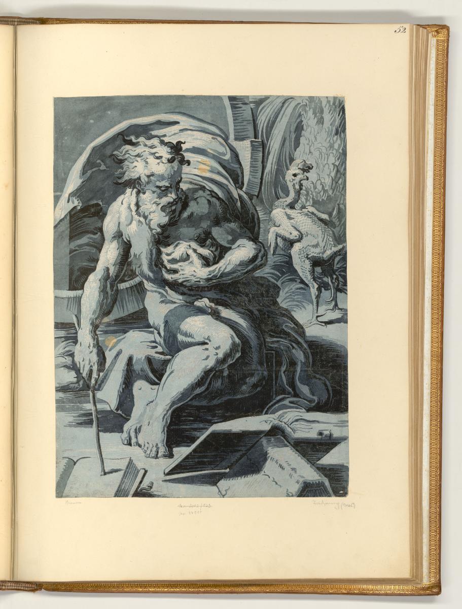 Diogenes, Les Clair obscurs des maitres italiens vol 2, Inv. Nr.: It/I/2/52, Italien nach Sekti…