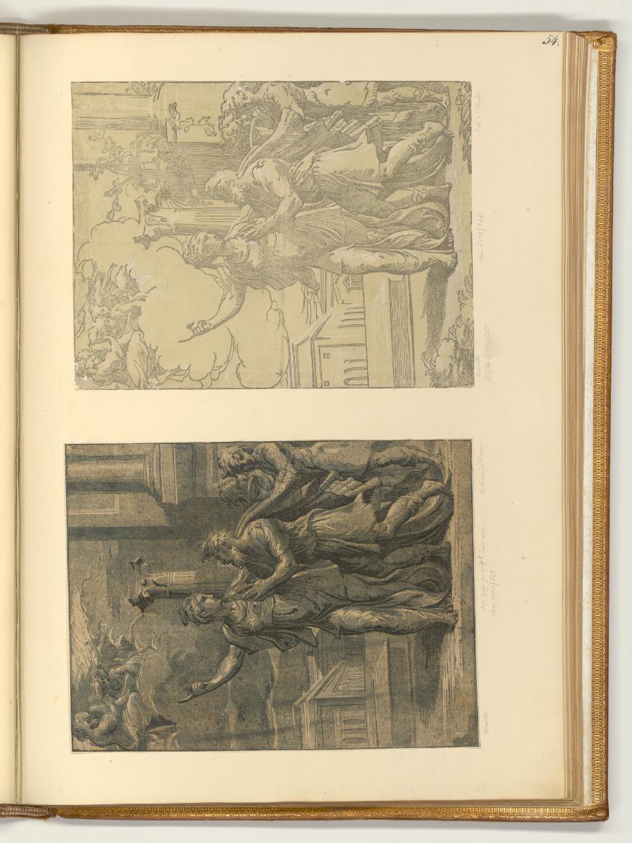 Augustus und die Tiburtinische Sibylle, Les Clair obscurs des maitres italiens vol 2, Inv. Nr.:…