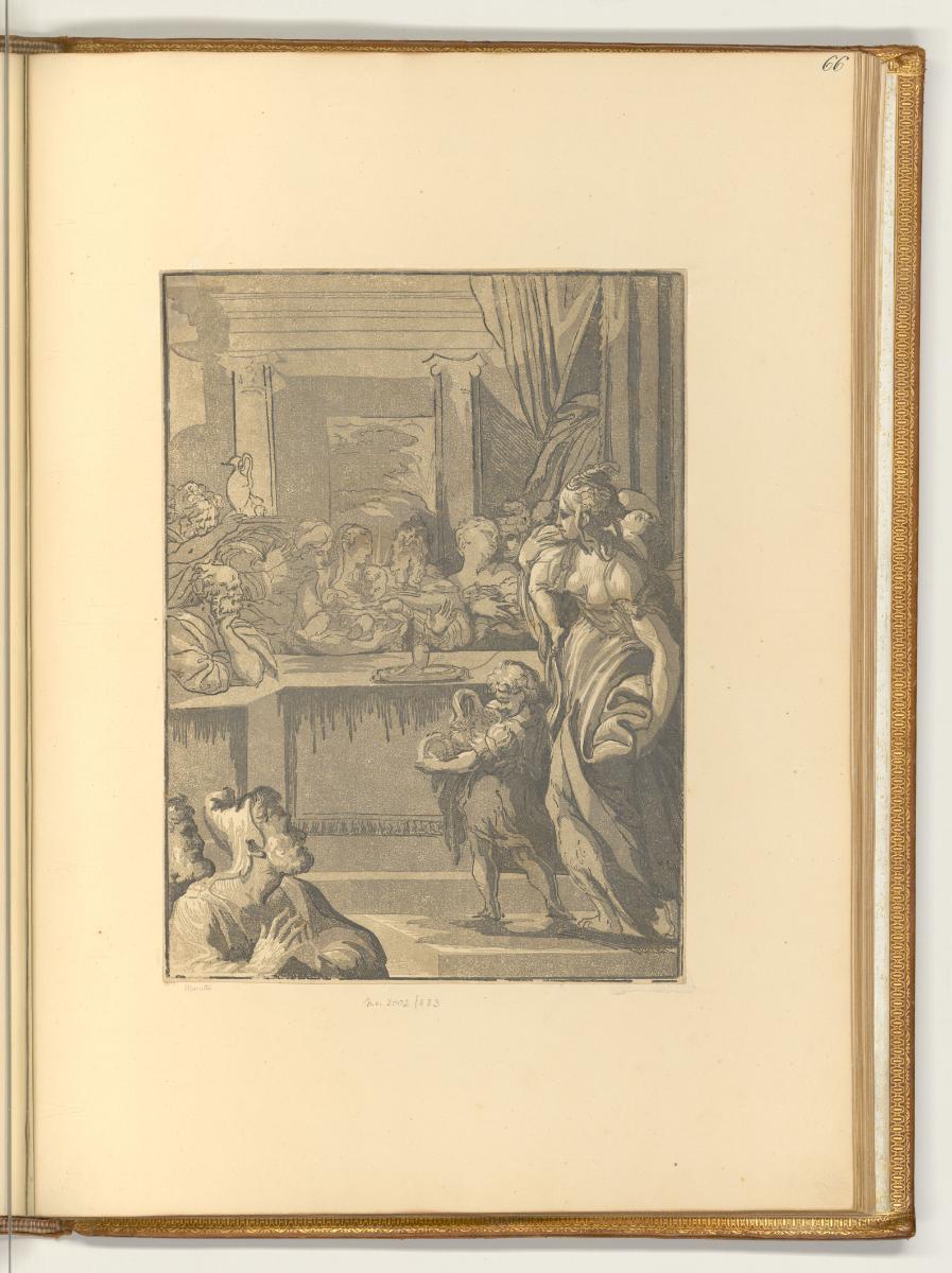 Die Darstellung im Tempel, Les Clair obscurs des maitres italiens vol 2, Inv. Nr.: It/I/2/66, I…