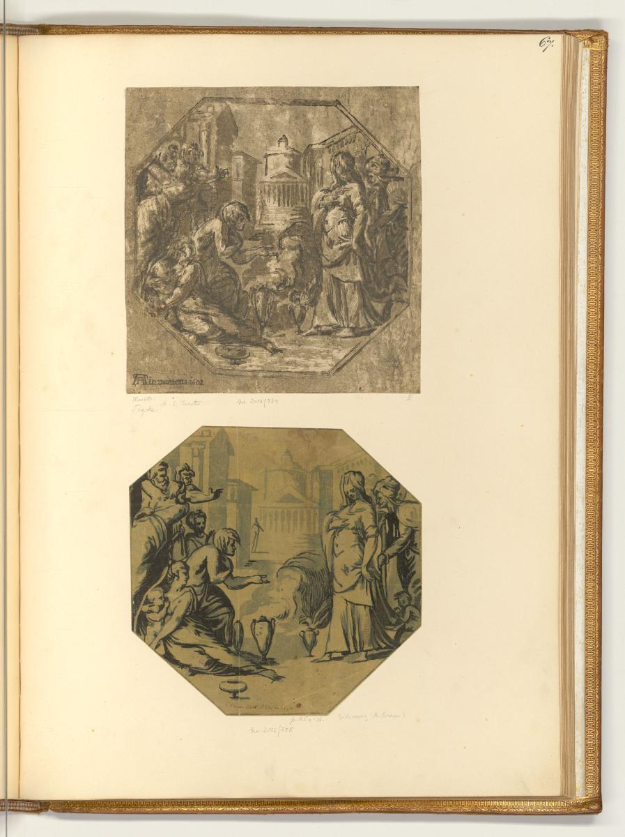 Die Verehrung der Psyche, Les Clair obscurs des maitres italiens vol 2, Inv. Nr.: It/I/2/67, It…