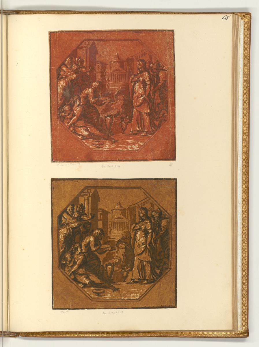 Die Verehrung der Psyche, Les Clair obscurs des maitres italiens vol 2, Inv. Nr.: It/I/2/68, It…