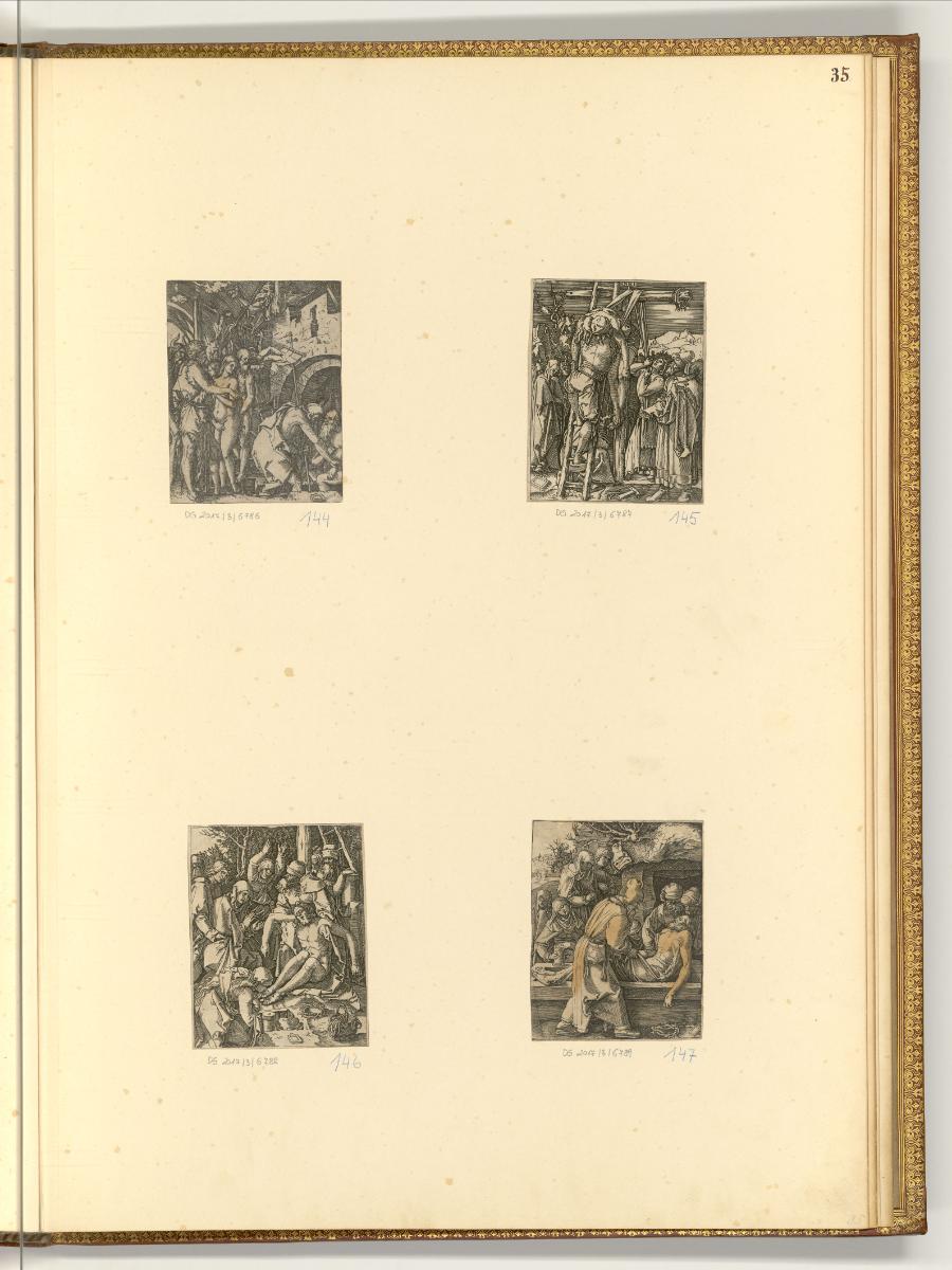 Marcantonio Raimondi II, Christus in der Vorhölle; Die Kreuzabnahme; Die Beweinung Christi; Die…