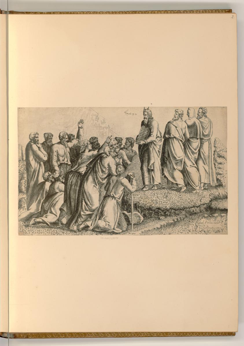 Giambattista Cavalleri, Moses mit den Gesetzestafeln auf dem Berg Sinai, Inv. Nr.: Italien nach…