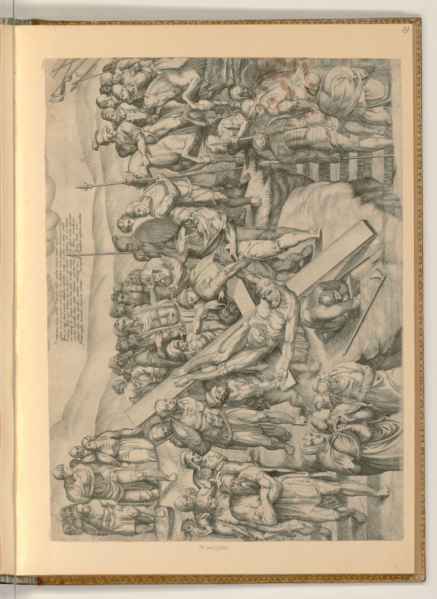 Giambattista Cavalleri, Martyrium des Apostels Petrus, Inv. Nr.: Italien nach Sektionen I/32, I…