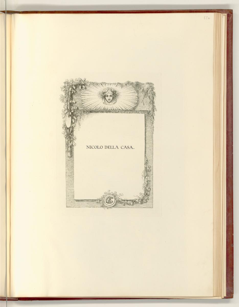Anonymes de l'ecole et du temps du Marcantonio; Nicolo della Casa, Nicolo della Casa, Inv. Nr.:…