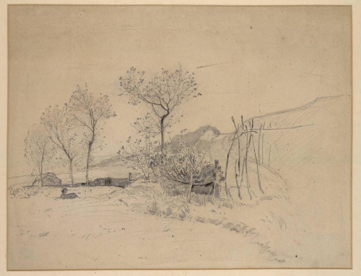 Rudolf Ribarz, Landschaftsstudie, Inv. Nr.: 24733