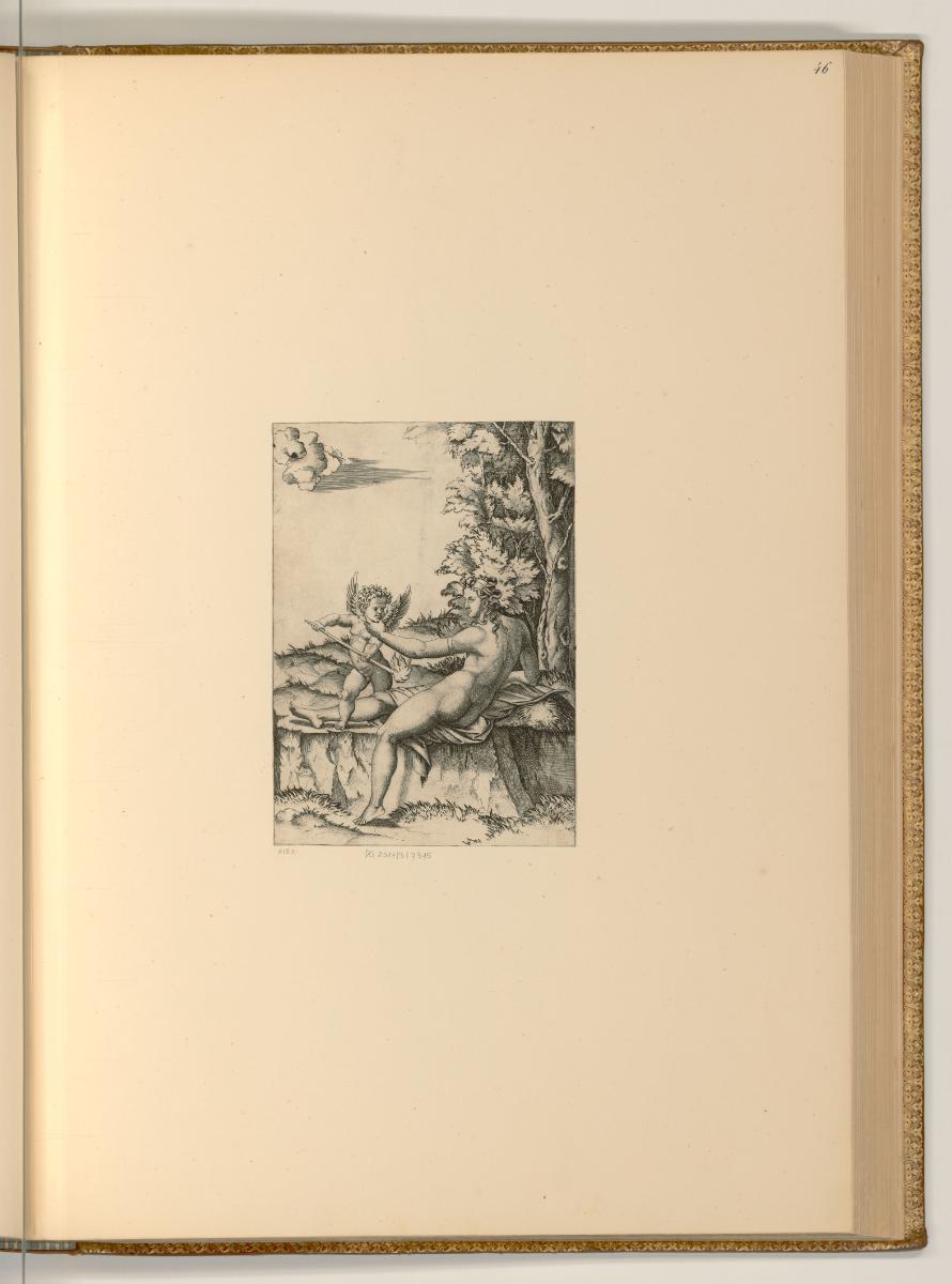 Agostino di Musi Veneziano, Venus und Amor, Inv. Nr.: Italien nach Sektionen I/23, It/I/23/46