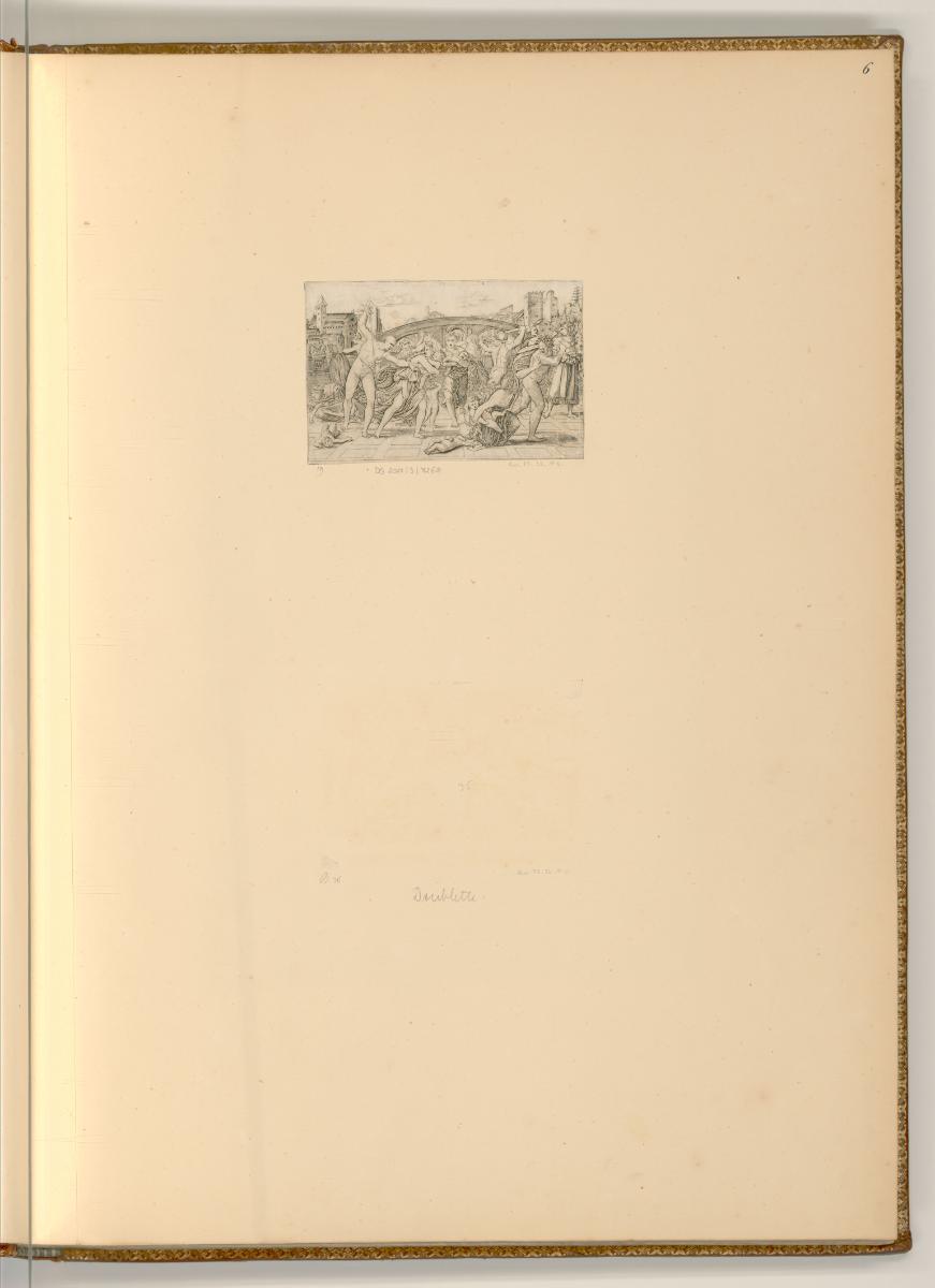 Agostino di Musi Veneziano, Kindermord in Betlehem, Inv. Nr.: Italien nach Sektionen I/23, It/I…