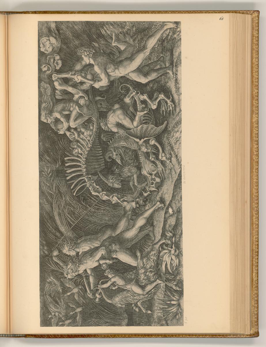 Agostino di Musi Veneziano, Der Hexenzug (Lo Stregozzo), Inv. Nr.: Italien nach Sektionen I/23,…