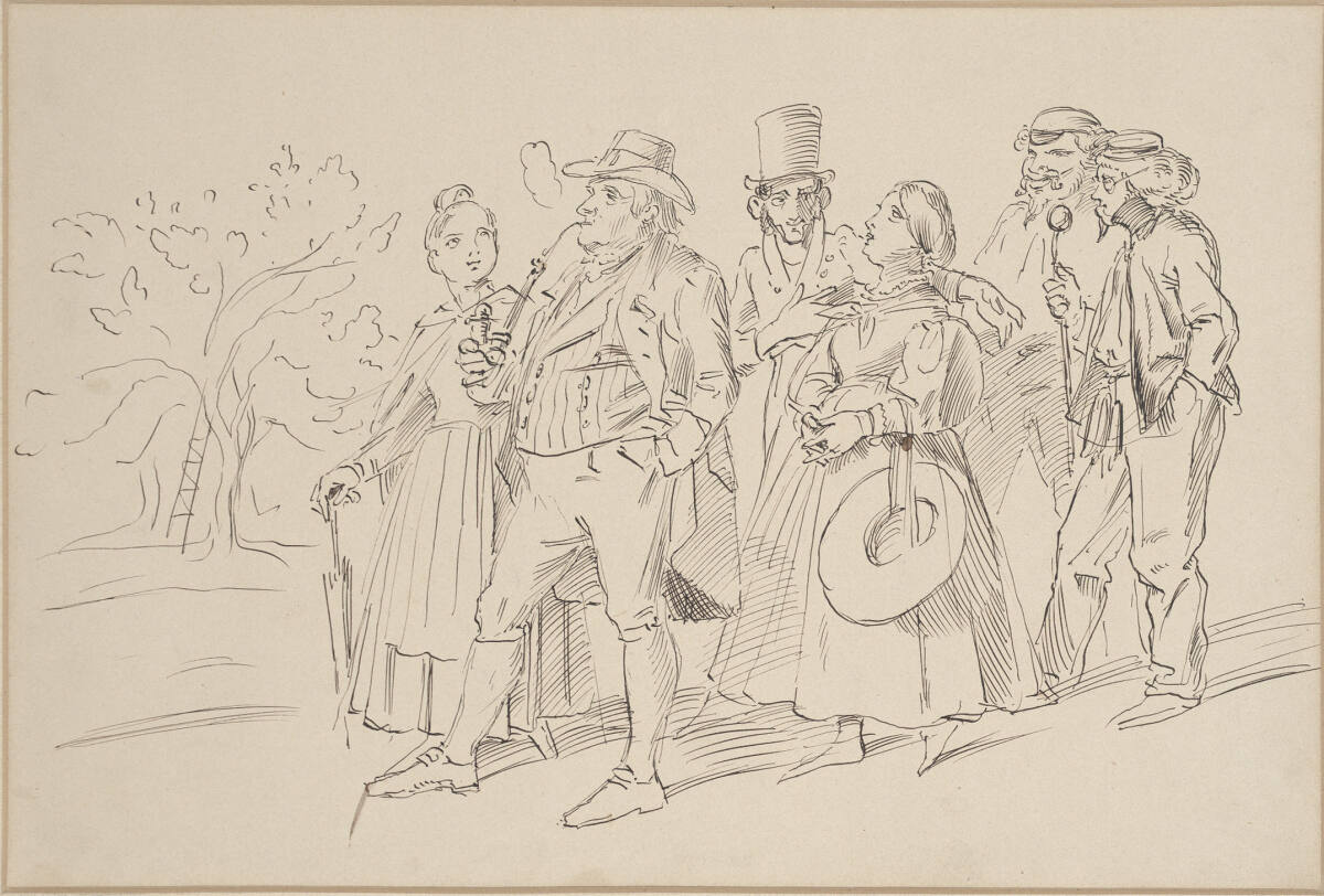 Spaziergang, Moritz von Schwind