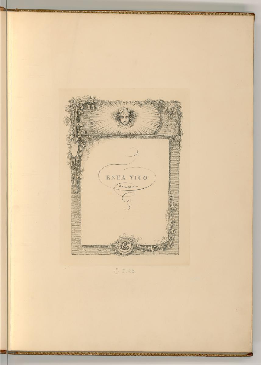 Enea Vico da Parma, Enea Vico da Parma, Inv. Nr.: Italien nach Sektionen I/26, It/I/26/0/7/TB