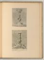 Enea Vico da Parma, Kerzenständer mit ornamentalen Verzierungen und Grotesken, Inv. Nr.: Italie…