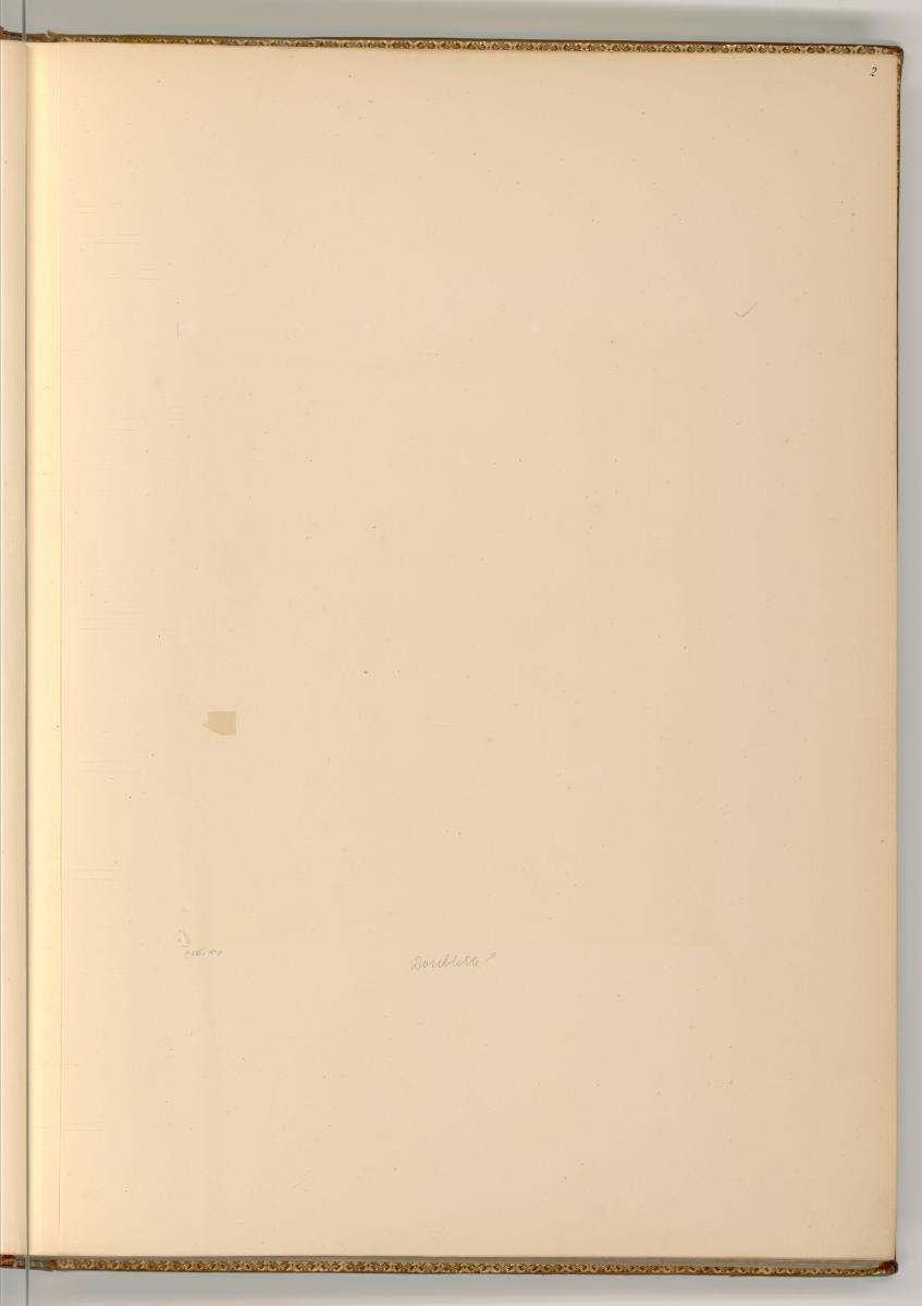 Enea Vico da Parma, Leerseite durch Entnahme, Inv. Nr.: Italien nach Sektionen I/26, It/I/26/2