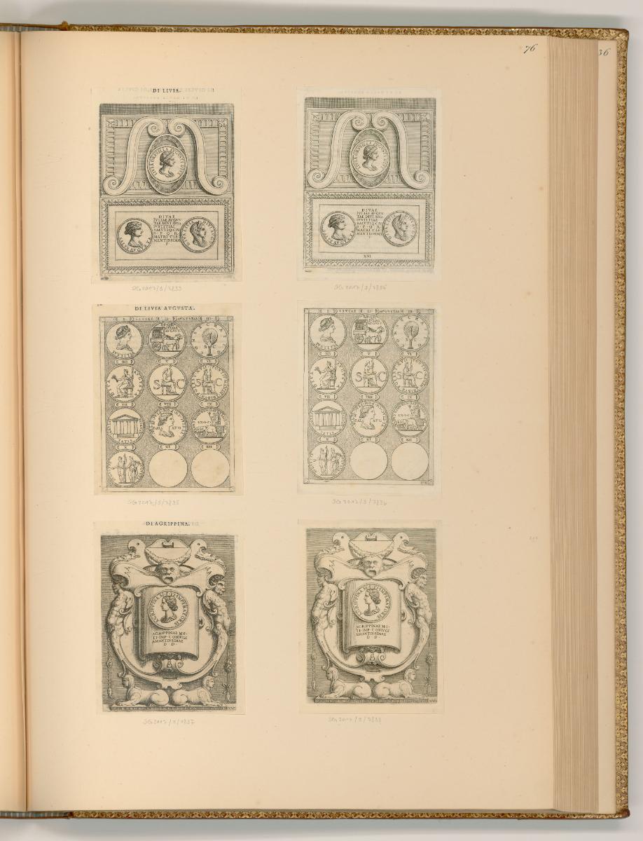 Enea Vico da Parma, Vico, Enea: Le imagini delle donne auguste (Buchillustration), Inv. Nr.: It…