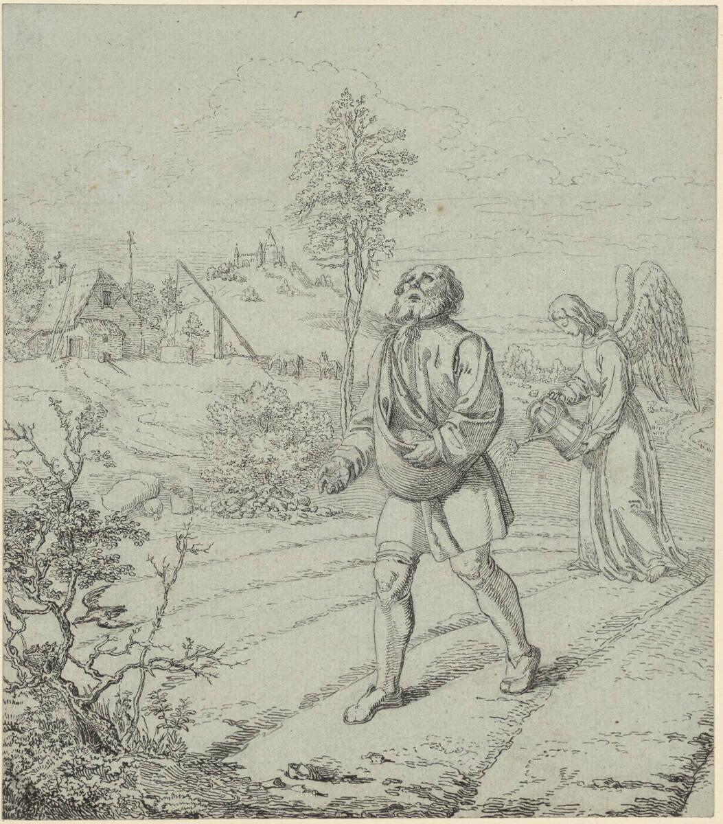 Josef von Führich, Paternoster sechs: Der gute Sämann, Inv. Nr.: 24771