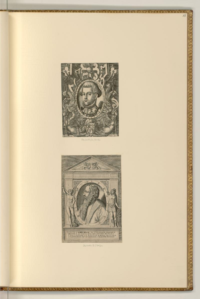 Nicolo Nelli. Domenico Zenoi., Porträts Johann Sigismund Zápolya, Lodovico Dolce, Inv. Nr.: Ita…
