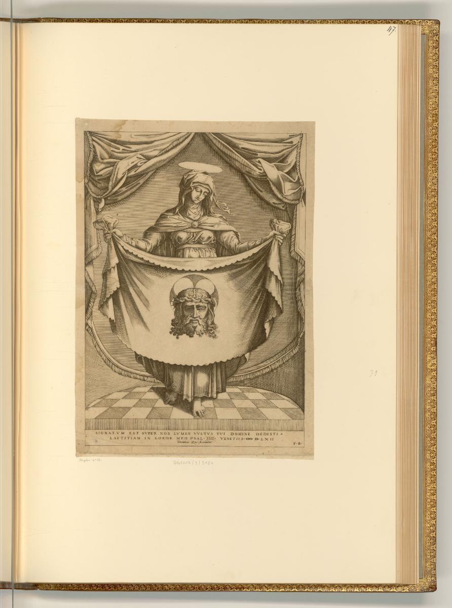 Nicolo Nelli. Domenico Zenoi., Hl. Veronika mit dem Schweißtuch Christi, Inv. Nr.: Italien nach…