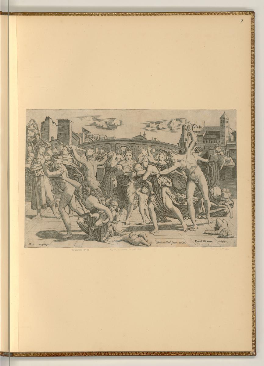 Michele Crechi detto Michele Lucchese. Mario et Christoforo Cartari, Kindermord in Betlehem, In…