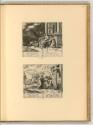 B.V. inconnu dit le Maître au dé, Proserpina übergibt Psyche das Gefäß mit der Salbe; Psyche öf…