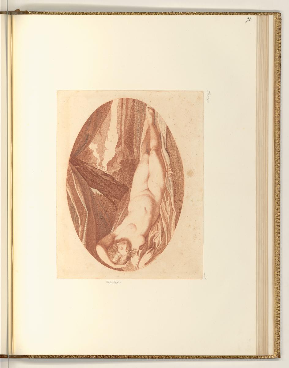 François Bartolozzi. Vol. III., Die schlafende Venus, Inv. Nr.: Italien nach Sektionen I/45, It…