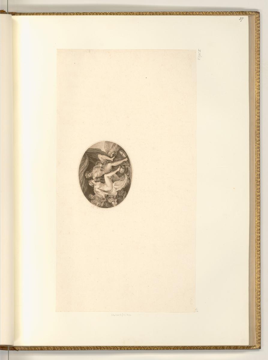 Francesco Bartolozzi, Vol. 4, Bacchus und Ariadne, Inv. Nr.: Italien nach Sektionen I/46, It/I/…