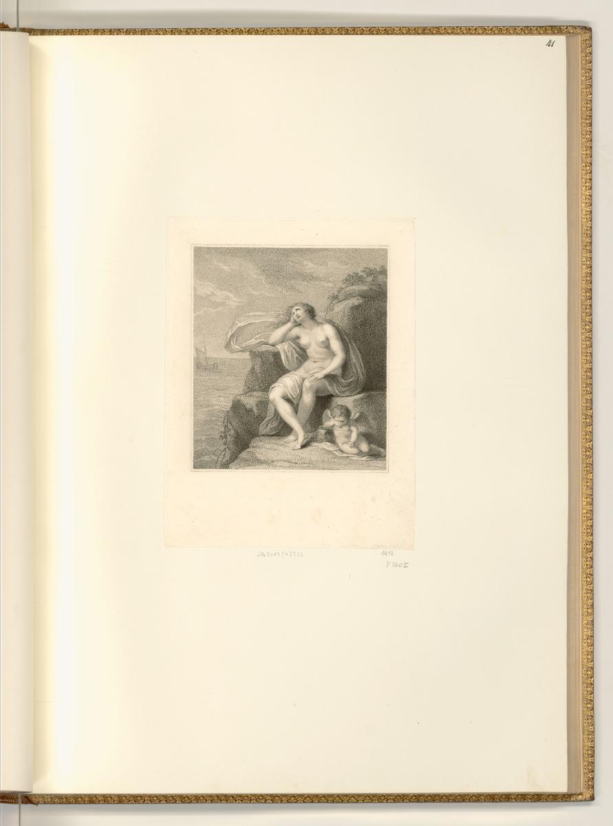 Francesco Bartolozzi, Vol. 4, Ariadne, Inv. Nr.: Italien nach Sektionen I/46, It/I/46/41