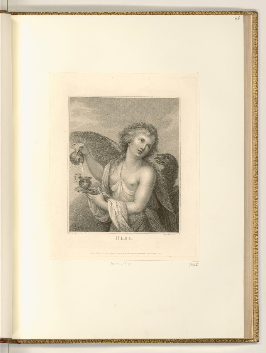 Francesco Bartolozzi, Vol. 4, Hebe, Inv. Nr.: Italien nach Sektionen I/46, It/I/46/46