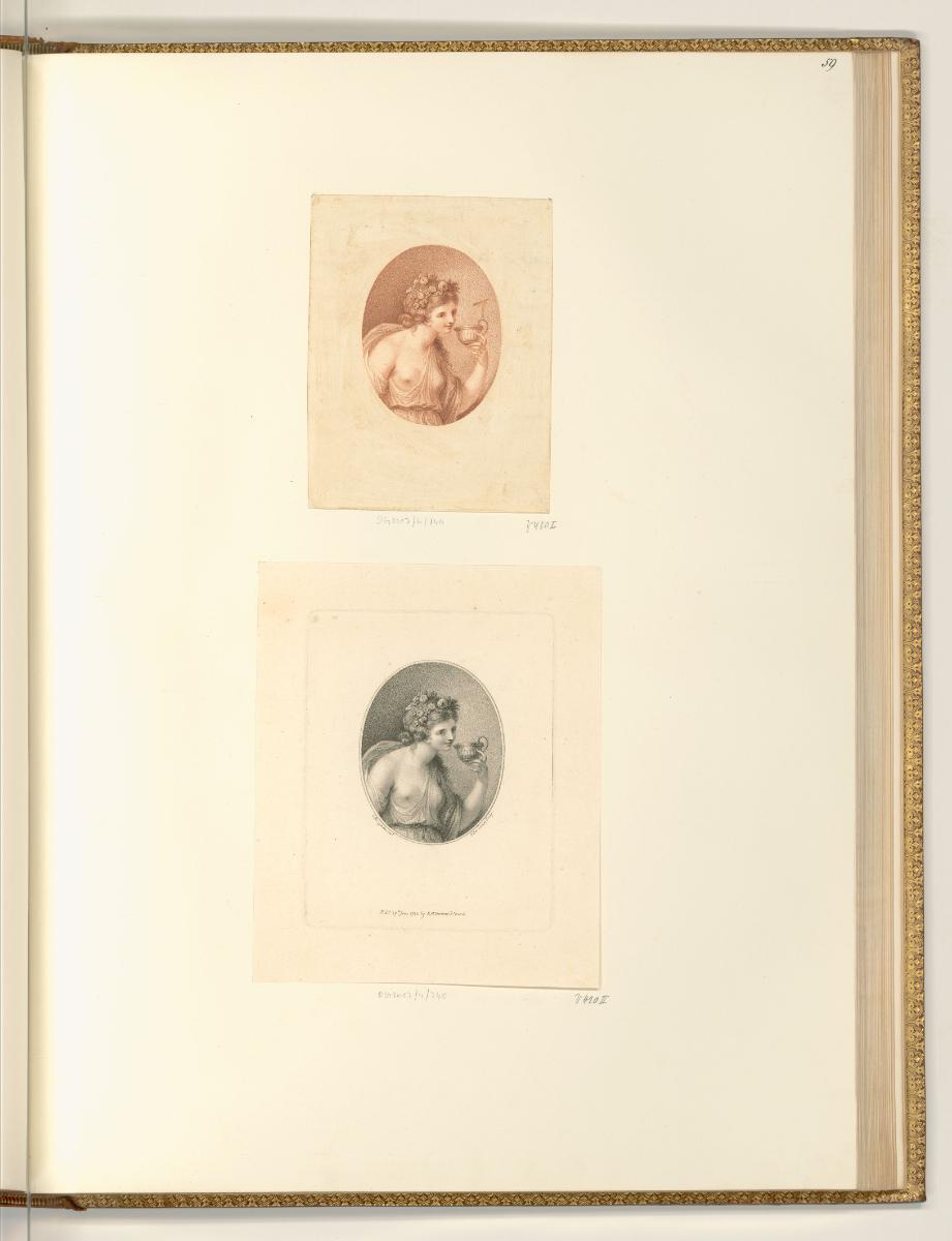 Francesco Bartolozzi, Vol. 4, Hebe, Inv. Nr.: Italien nach Sektionen I/46, It/I/46/59
