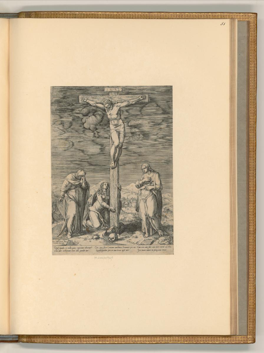 Aliprando Caprioli; Girolamo Olgiati, Kreuzigung Christi, Inv. Nr.: Italien nach Sektionen I/36…