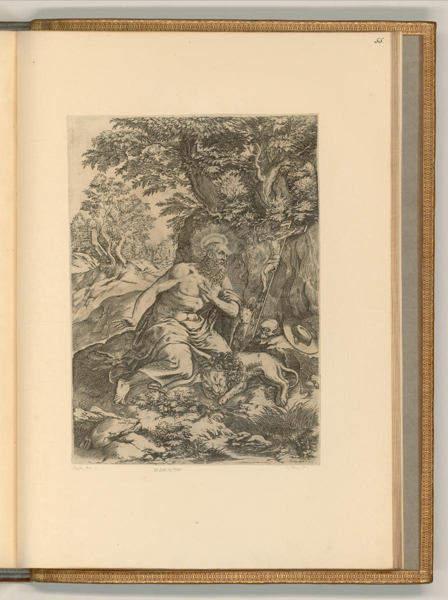Aliprando Caprioli; Girolamo Olgiati, Heiliger Hieronymus, Inv. Nr.: Italien nach Sektionen I/3…