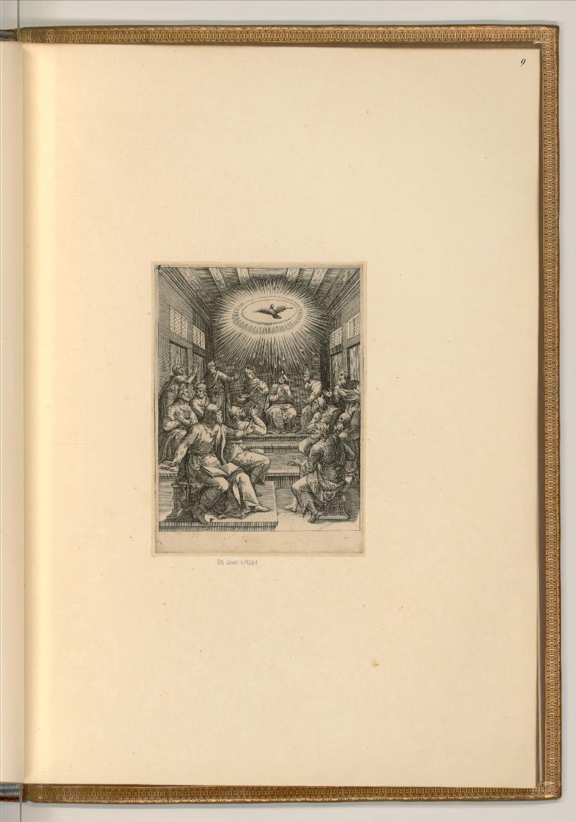 Aliprando Caprioli; Girolamo Olgiati, Ausgiessung des heiligen Geistes, Inv. Nr.: Italien nach …