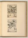 Supplement à l'oeuvre de Cherubino Alberti, Genie mit Attribute und Schriftbändern, Inv. Nr.: I…
