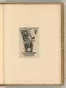 Supplement à l'oeuvre de Cherubino Alberti, Genius mit einer Schrifttafel, Inv. Nr.: Italien na…