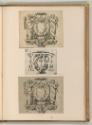 Agostino Carracci, Wappen des Kardinals Bianchetti; Wappen des Kardinals Fachenetti, Inv. Nr.: …