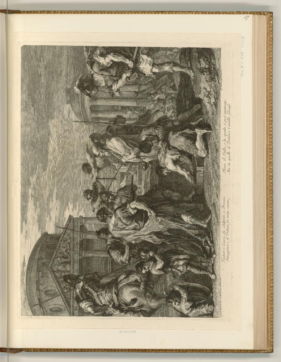 Francesco Bartolozzi Vol. 5, Furius Camillus befreit Rom von Brennus, Inv. Nr.: Italien nach Se…
