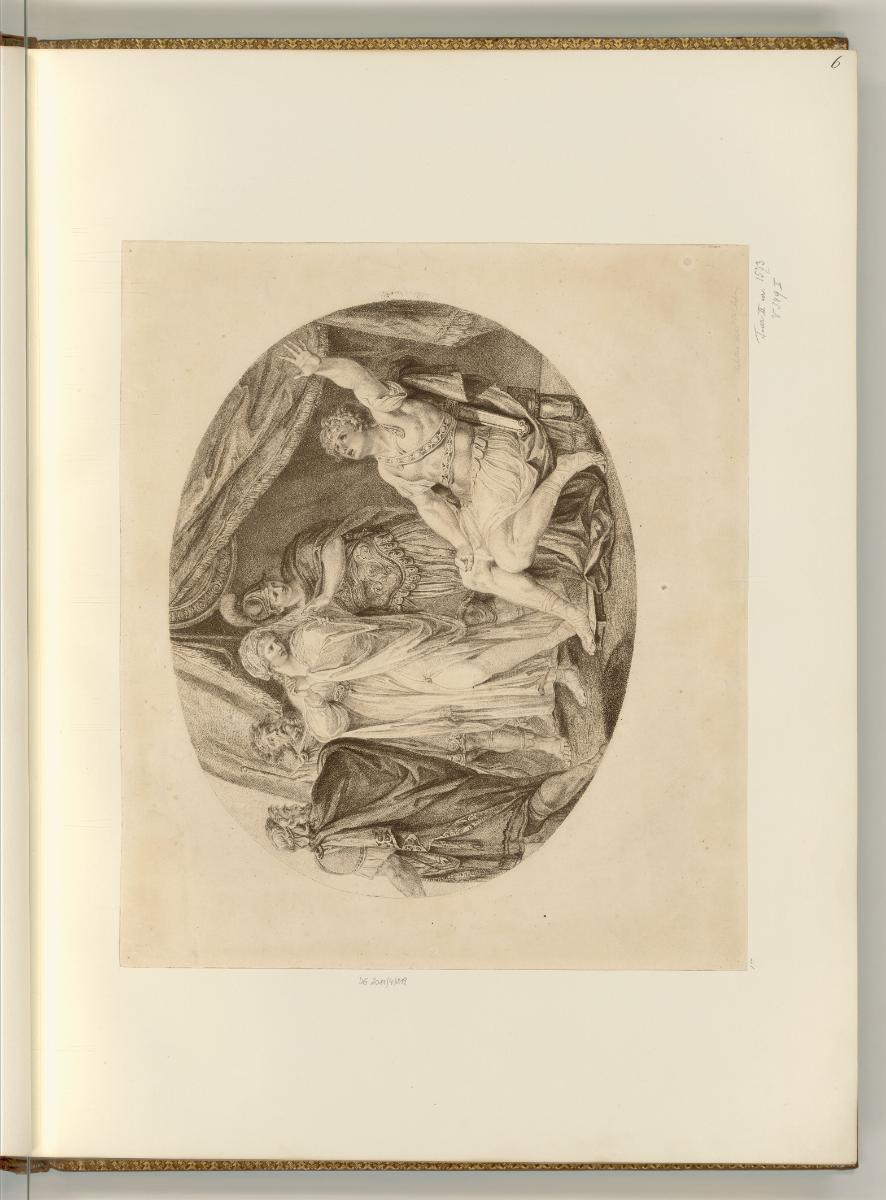 Francesco Bartolozzi Vol. 5, Die Trennung von Achill und Briseis, Inv. Nr.: Italien nach Sektio…
