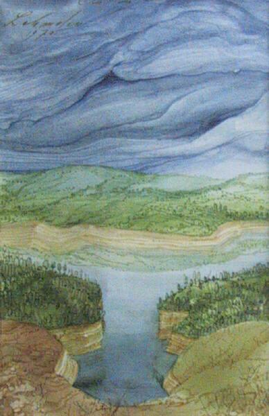 Anton Lehmden, Landschaft, Inv. Nr.: EDLDB1069