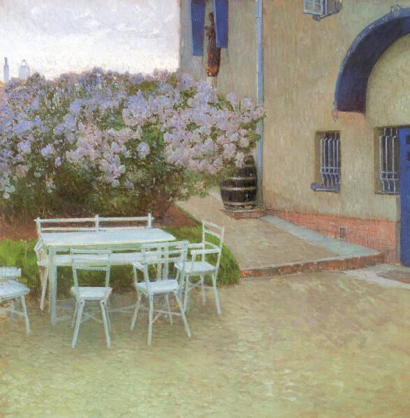 Carl Moll, Das Haus des Künstlers auf der Hohen Warte, Inv. Nr.: EDLSB3543