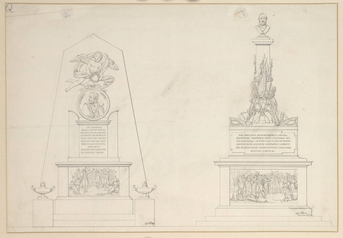 Entwurf für ein Andreas Hofer Denkmal, Joseph Klieber