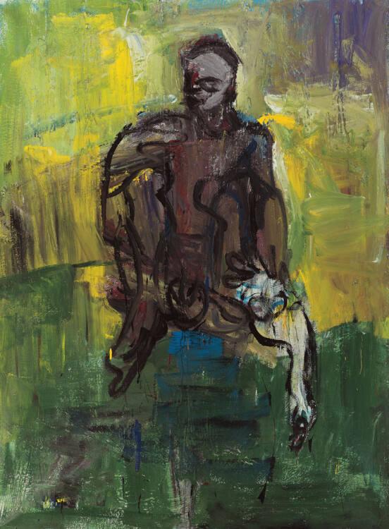 Siegfried Anzinger, Freund der Ente, Inv. Nr.: EDLDB3498