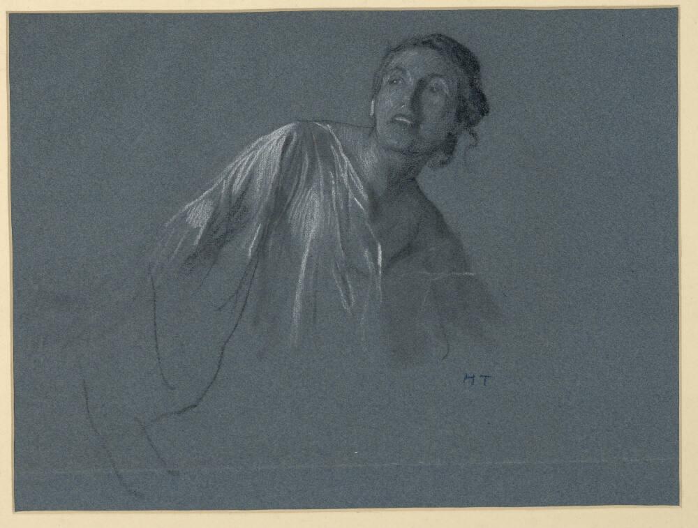 Hans Tichy, Studie zu einem Frauenkopf, Inv. Nr.: 25090