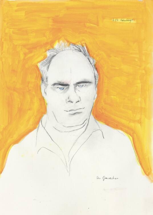 Maria Lassnig, Landleute, Franz Kornberger, vulgo Gannacher, Inv. Nr.: EDLDC4818/29