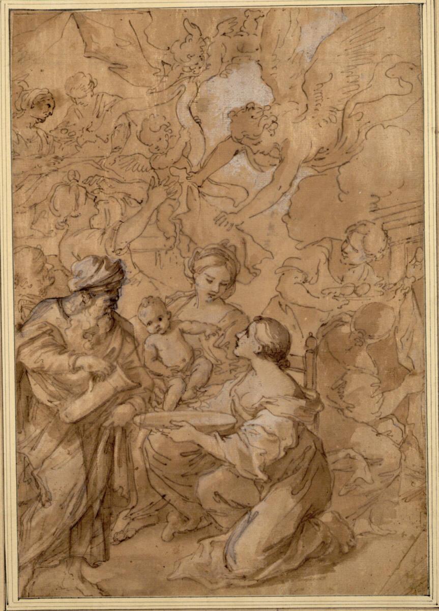 Francesco Bonifazio, Die Geburt Mariä, Inv. Nr.: 1114