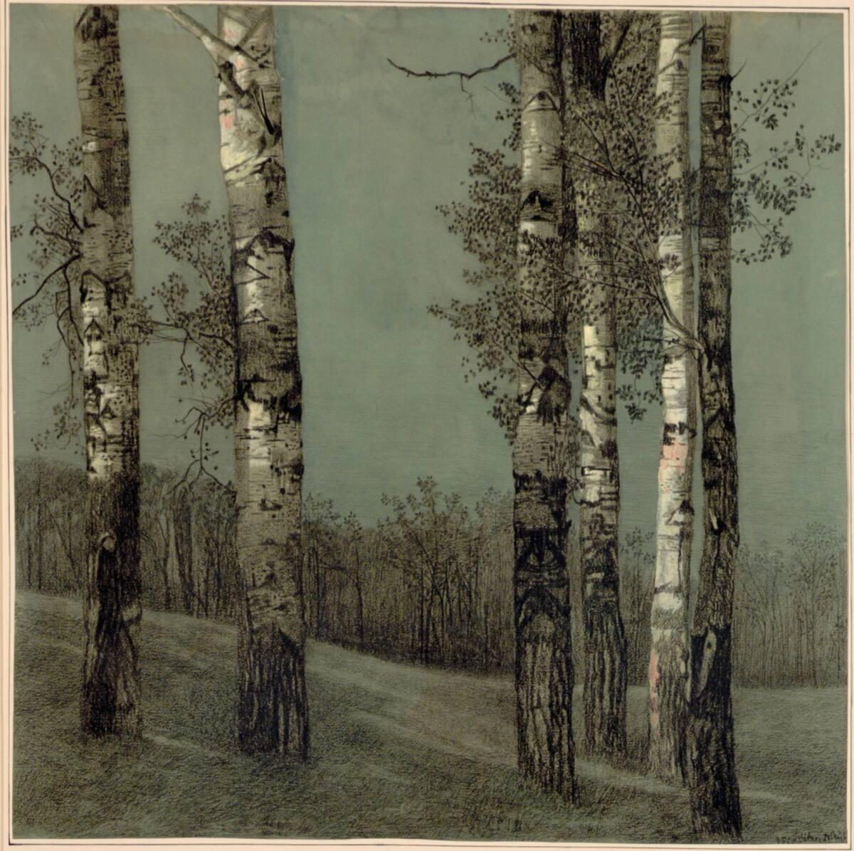 Emilie Mediz-Pelikan, Waldlichtung, Inv. Nr.: 25137