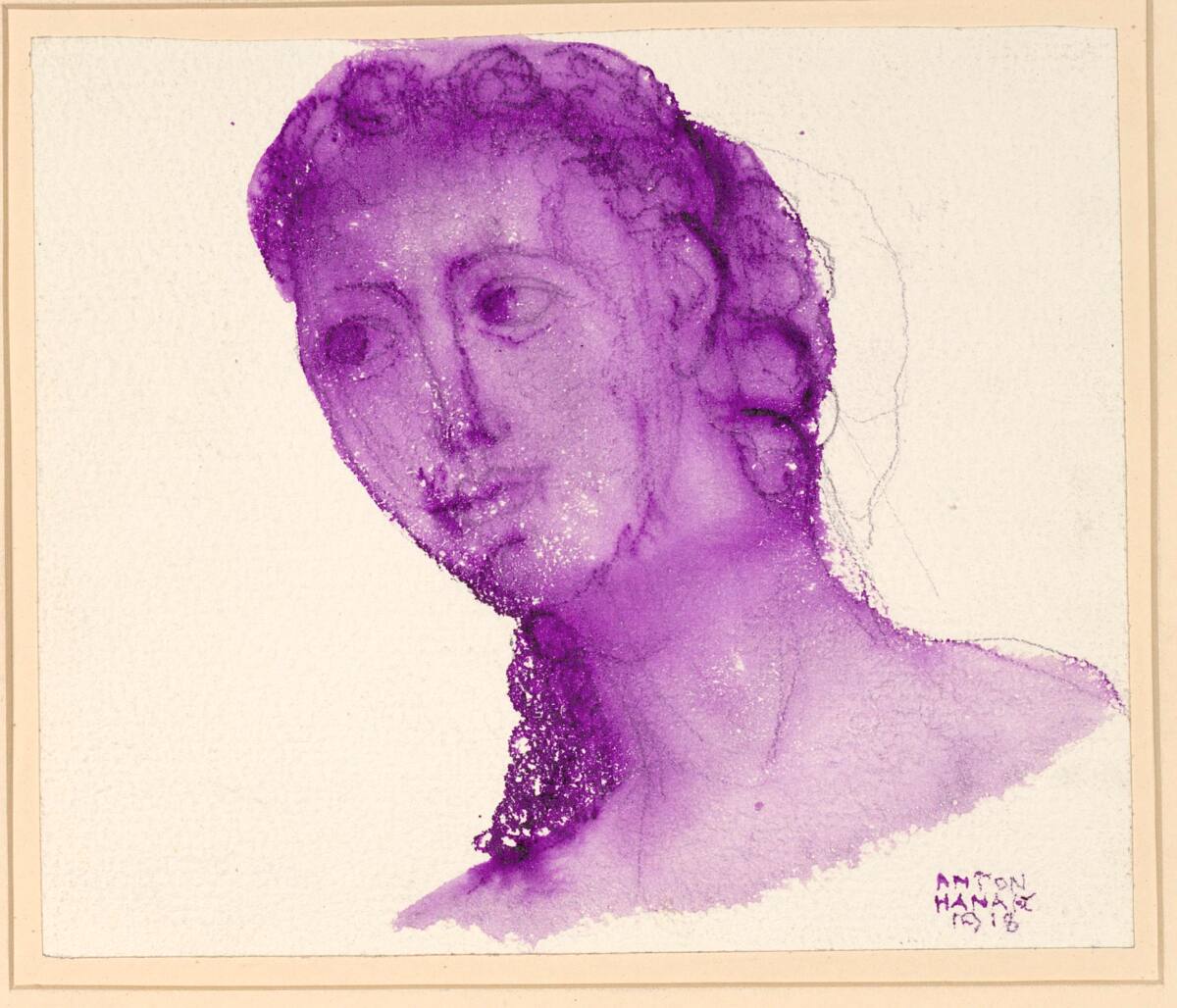 Frauenkopf, Anton Hanak, 1918