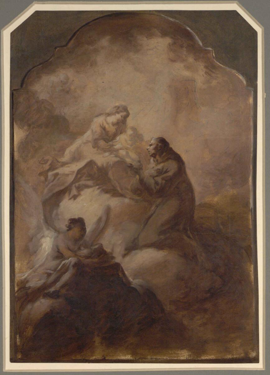 Franz Karl Palko, Vision des heiligen Franziskus, Inv. Nr.: 25392