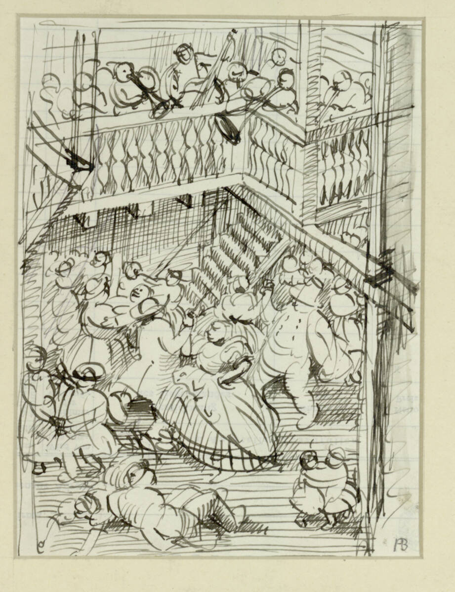 Bauerntanz, Franz Barwig