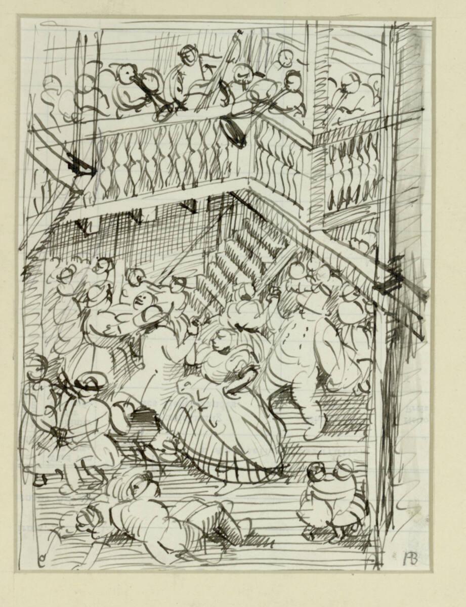 Franz Barwig  (der Ältere), Bauerntanz, Inv. Nr.: 25415